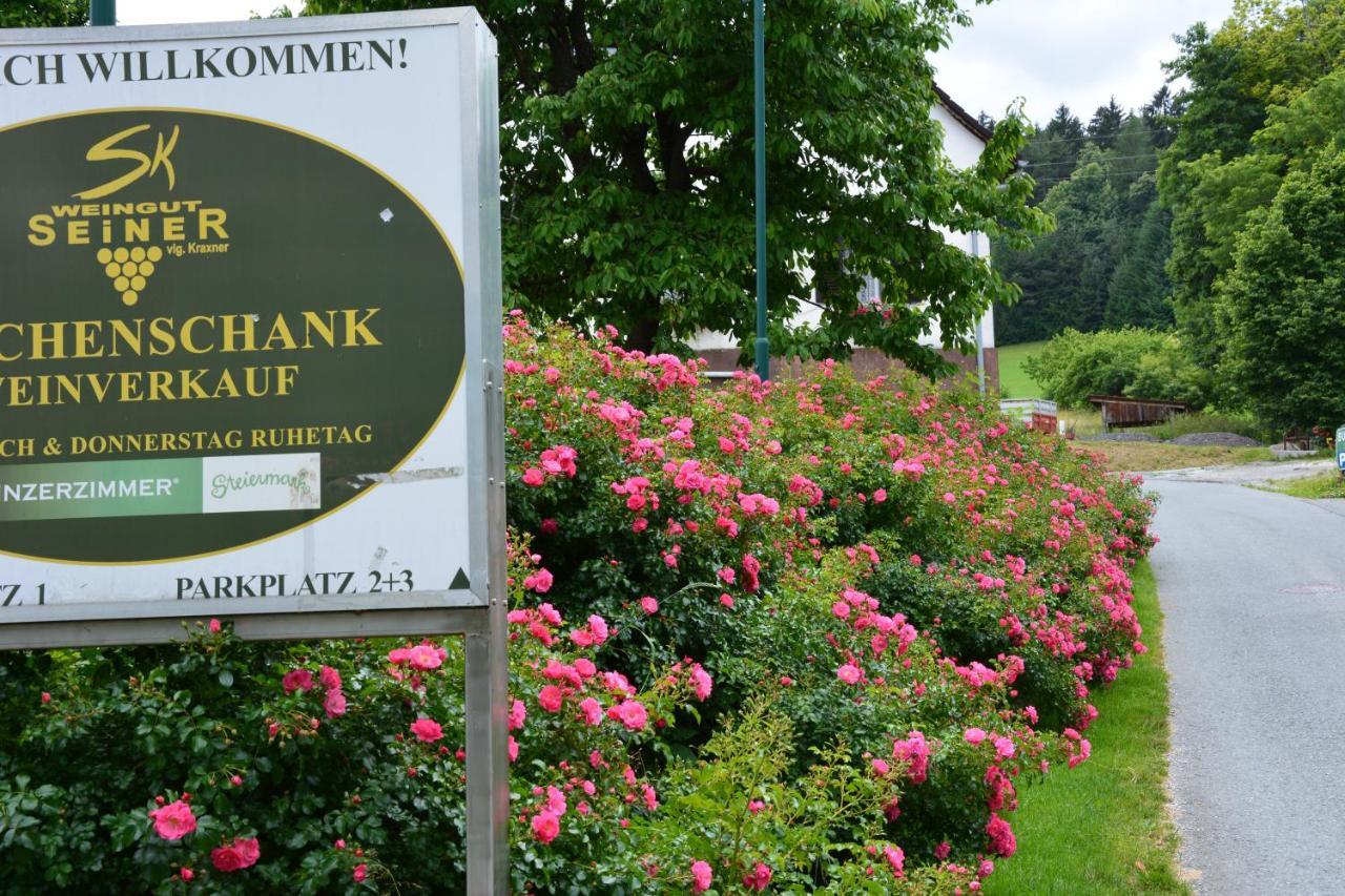 Weingut Seiner Vlg. Kraxner Villa Greisdorf Eksteriør bilde
